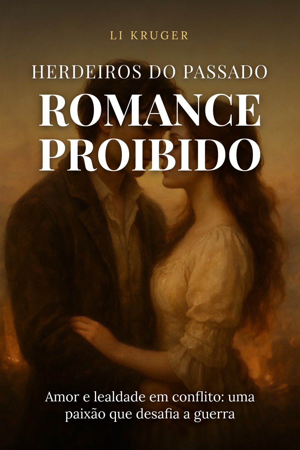 romance de época com amantes de linhagens rivais: guia 2 Capa do e-book Herdeiros do Passado: O Romance Proibido entre Inimigos de Guerra