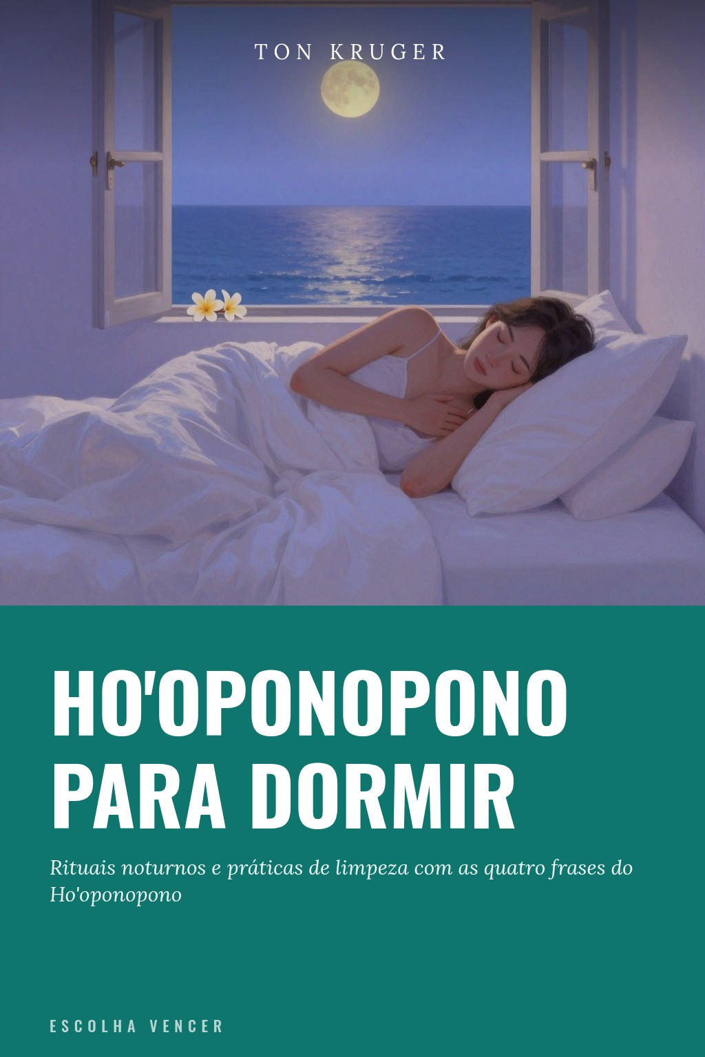 Capa do e-book Ho'oponopono para Dormir